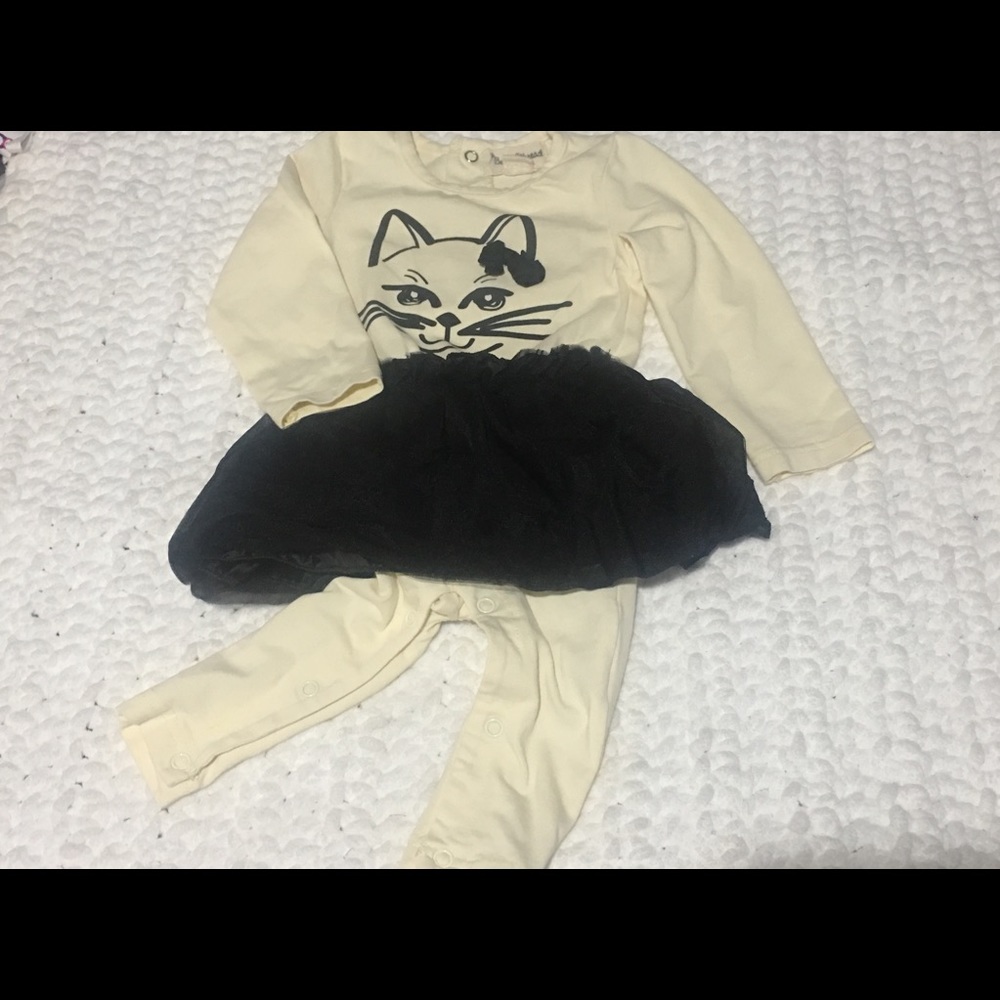 Baby Long sleeve cat jumper 6-9 M